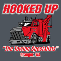 Hooked Up - Women's Festival Muscle Tank - Grey Design