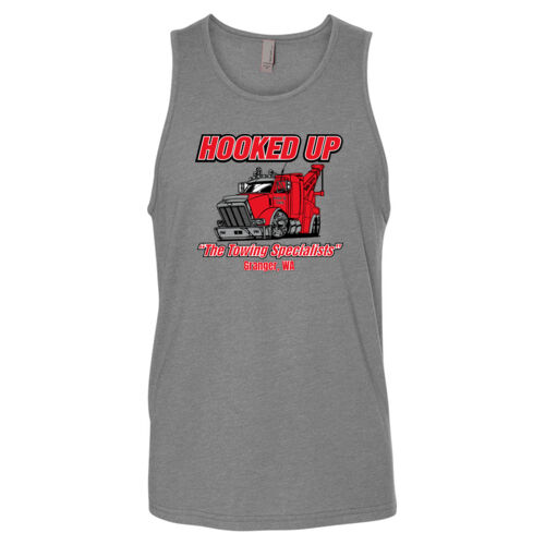 Hooked Up - CVC Tank - Black Thumbnail