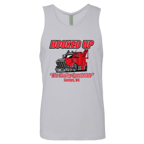 Hooked Up - Cotton Tank - Black Thumbnail
